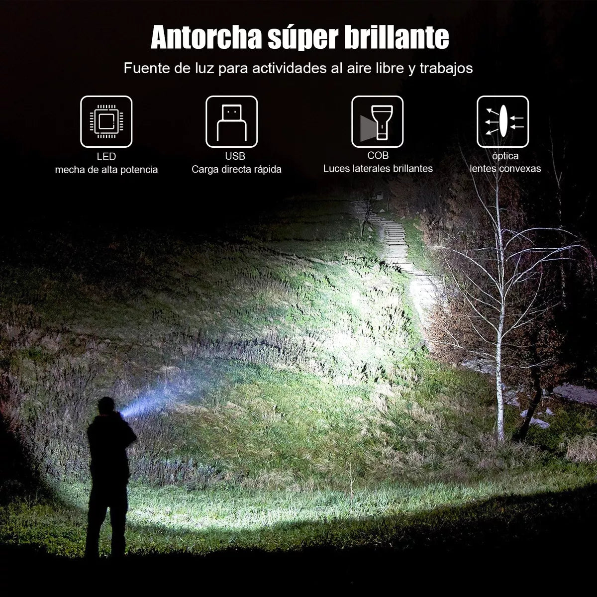 Mini Linterna Pórtatil Super Brillante Daylight™