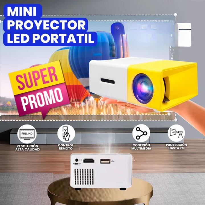 Mini Proyector HD Led HomeMovie™