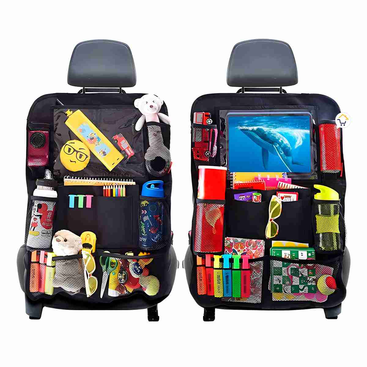 Set 2 Piezas: Organizadores Para Asientos Traseros Carro MasterCar™