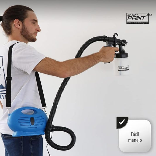 PISTOLA DE PINTAR CON COMPRESOR ELECTRICO PORTATIL + ENVÍO GRATIS!