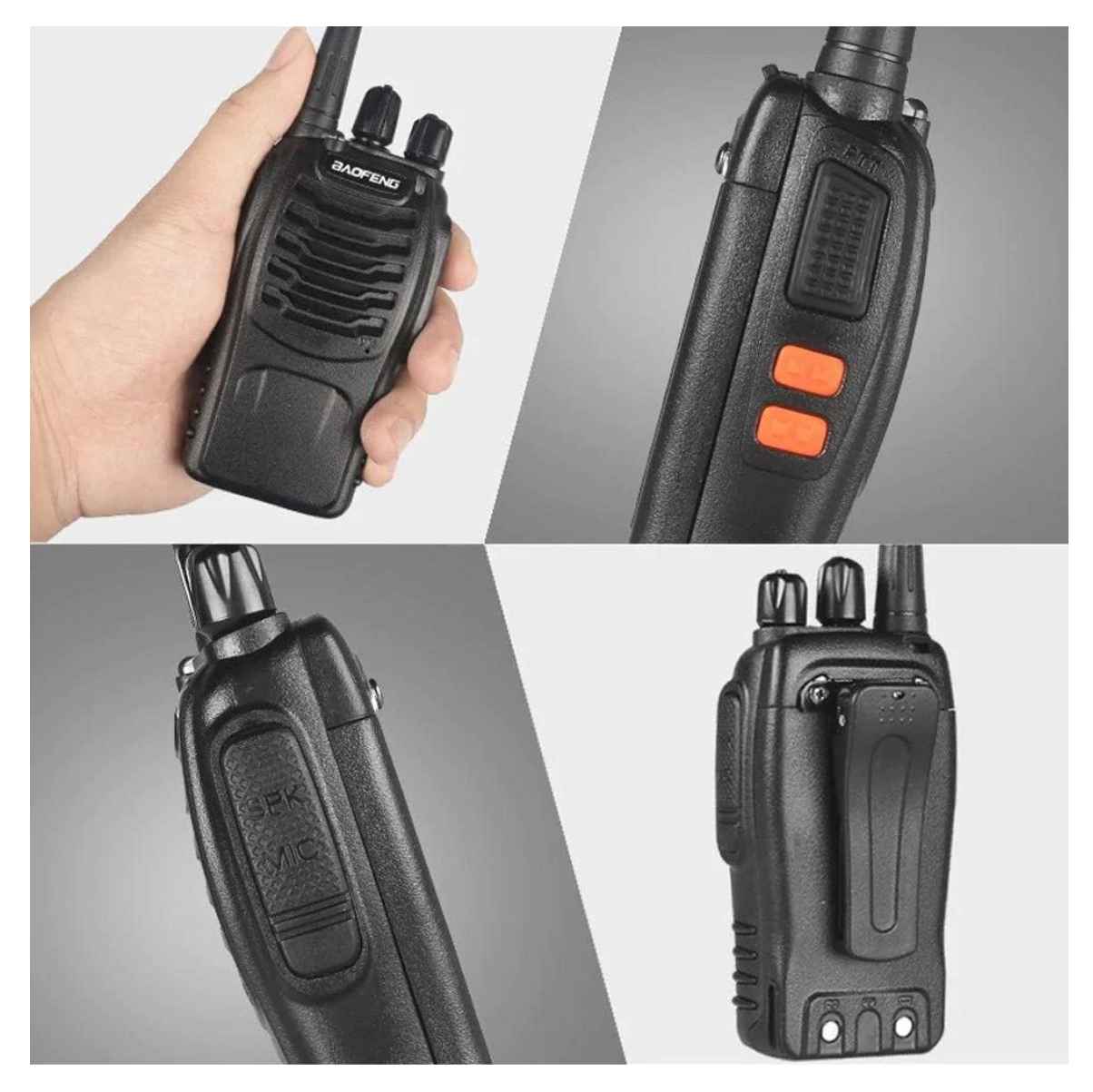 Radio Comunicación Walkie Talkie 2 Unidades Baofeng™