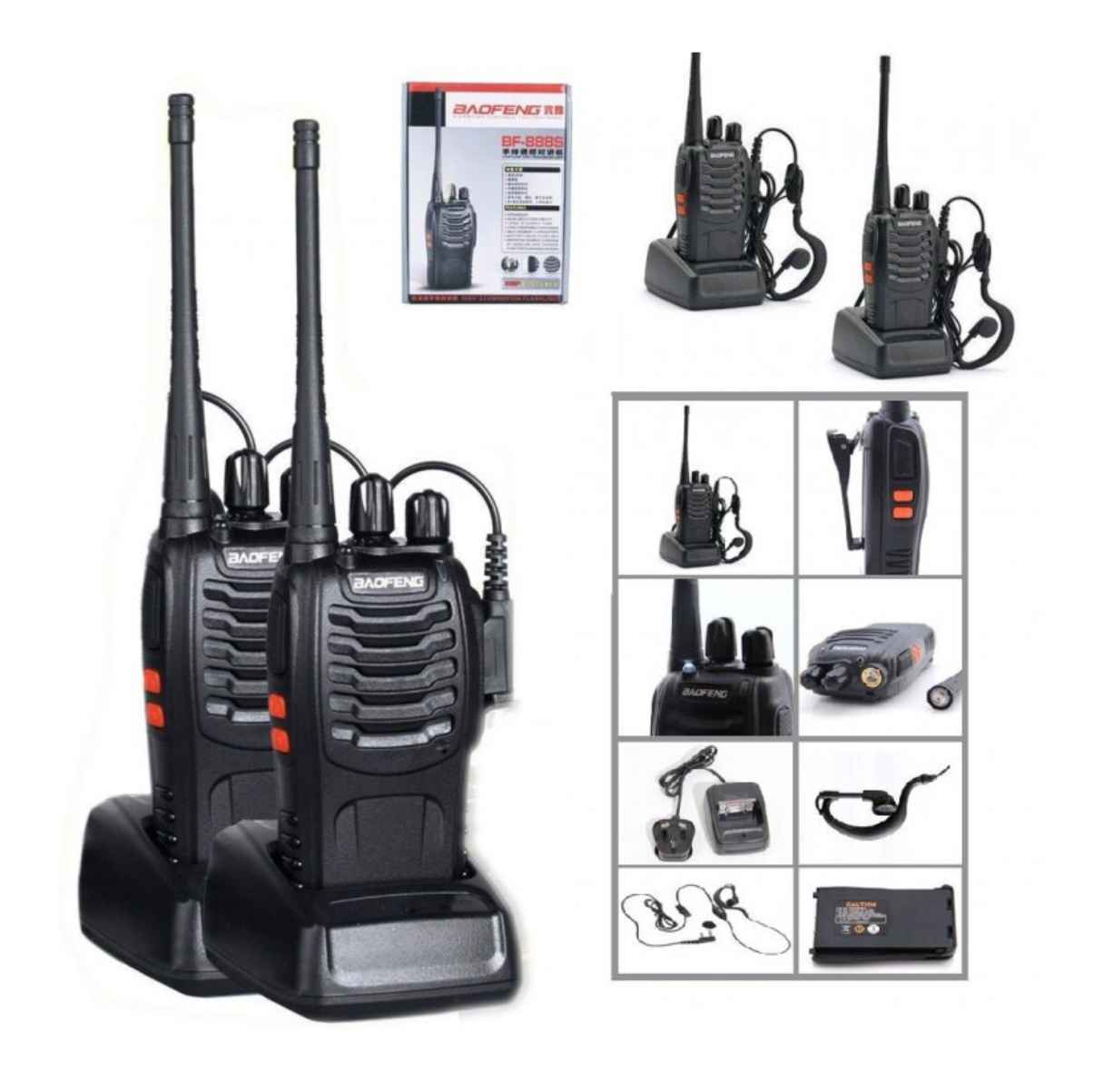 Radio Comunicación Walkie Talkie 2 Unidades Baofeng™