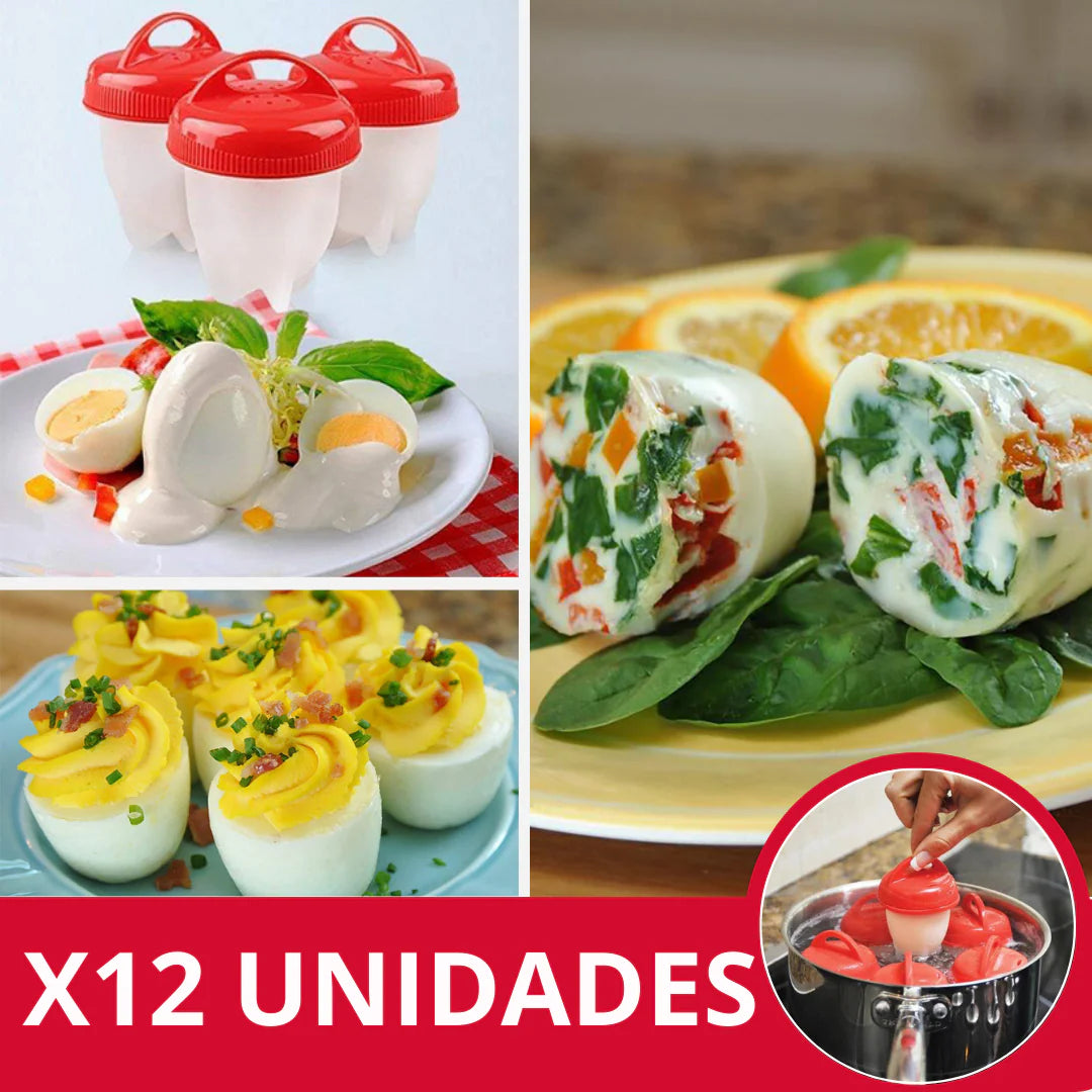 HERVIDOR DE HUEVOS CON DISEÑO DE SILICONA - Egg Boiler™