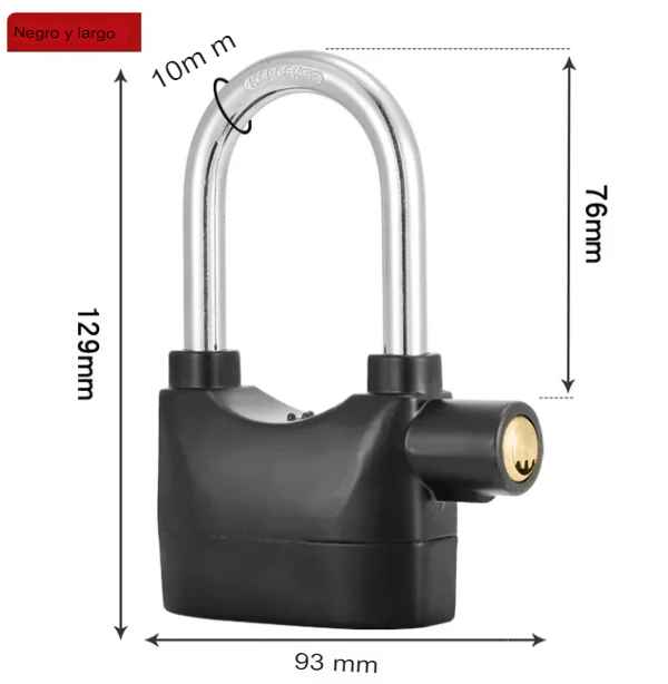 Candado reforzado con Alarma integrada UltraProtect™