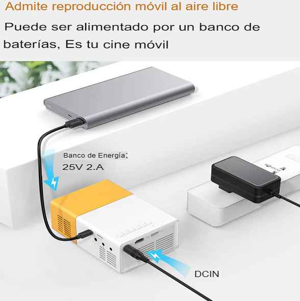Mini Proyector HD Led HomeMovie™