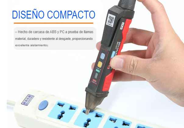 Detector de voltaje y campos magnéticos UNIT gaddi