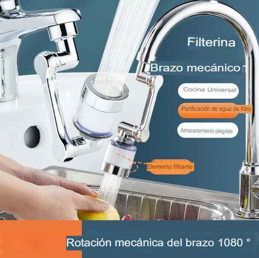 Adaptador Cabezal Rociador de Grifo con Rotación Universal RotatorTaps™