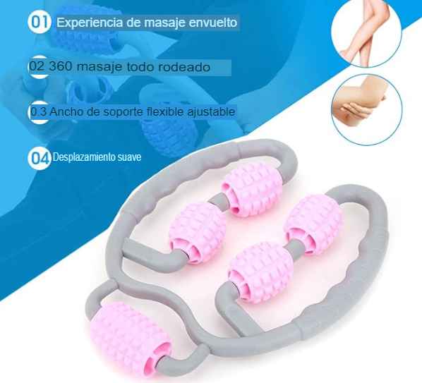 Masajeador con Abrazaderas y Rodillos para el Cuerpo HomeSpa™