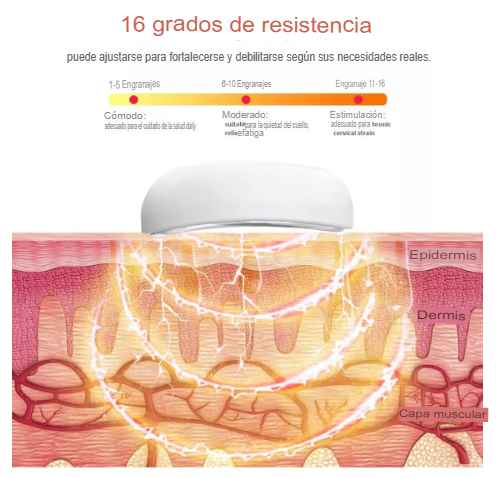 Fisioterapia Masajeador Para Cuello Y Cintura Recargable Therapeutic™