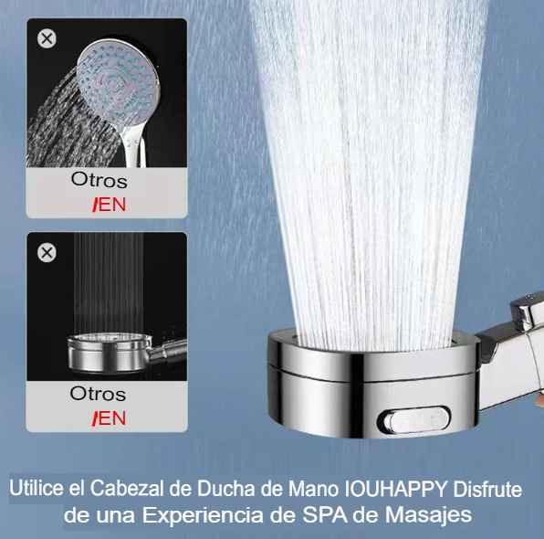 Regadera para ducha de alta presión Showers™