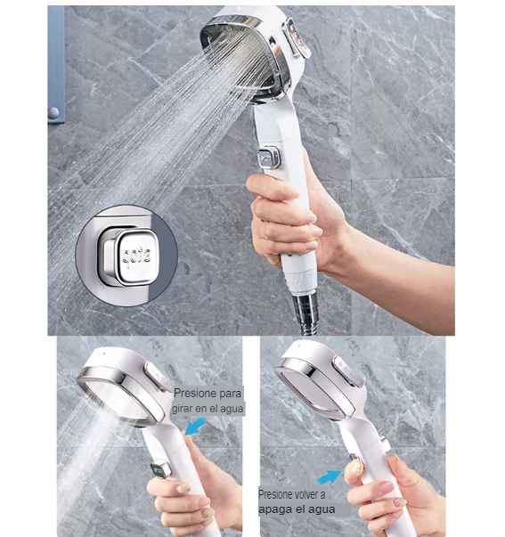 Regadera para ducha de alta presión Showers™