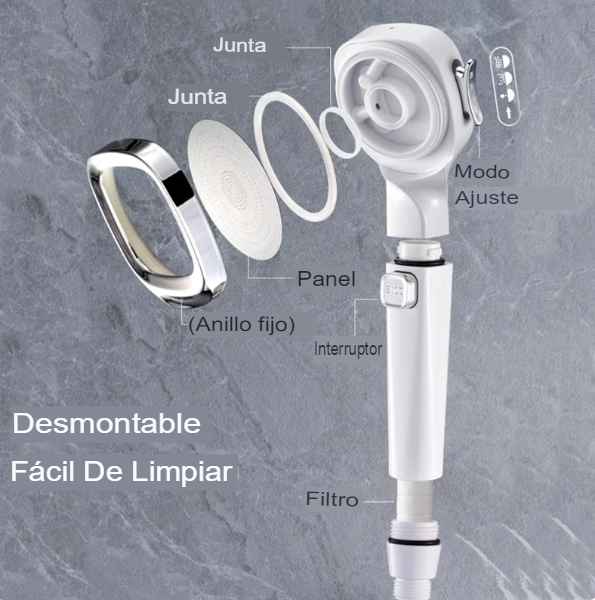 Regadera para ducha de alta presión Showers™