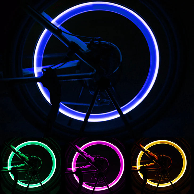 Tapa Válvulas LED 1 KIT (4 luces) - OFERTA ESPECIAL