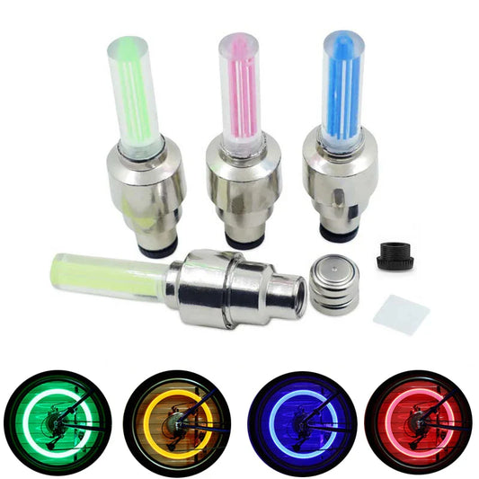Tapa Válvulas LED 1 KIT (4 luces) - OFERTA ESPECIAL