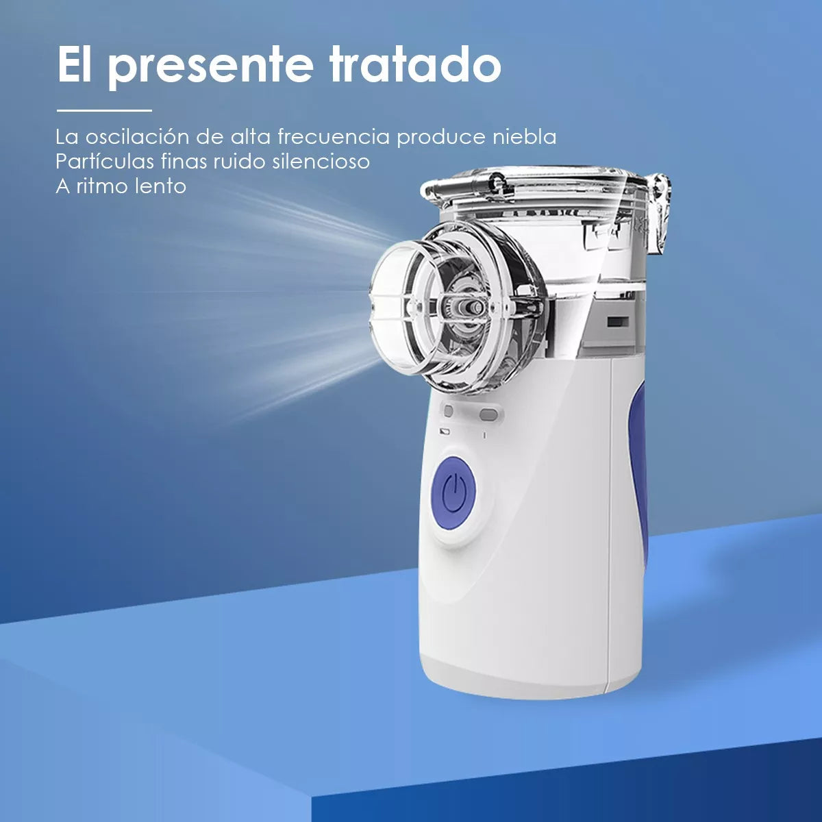 Nebulizador Ultrasónico Home Mini Portátil Niños Y Adultos