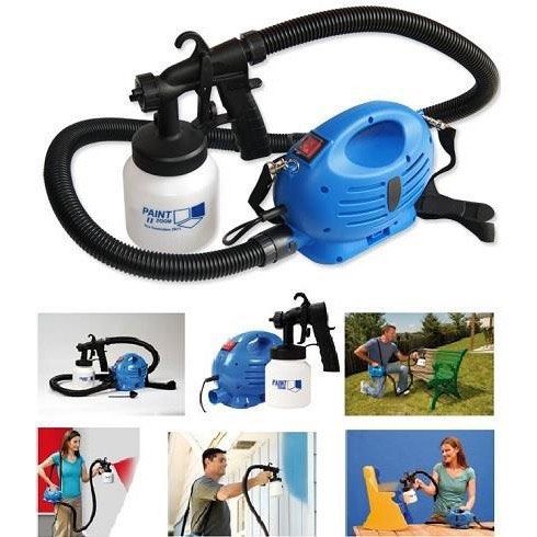 PISTOLA DE PINTAR CON COMPRESOR ELECTRICO PORTATIL + ENVÍO GRATIS!