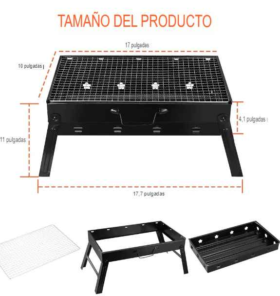 Asador portátil Roasted™