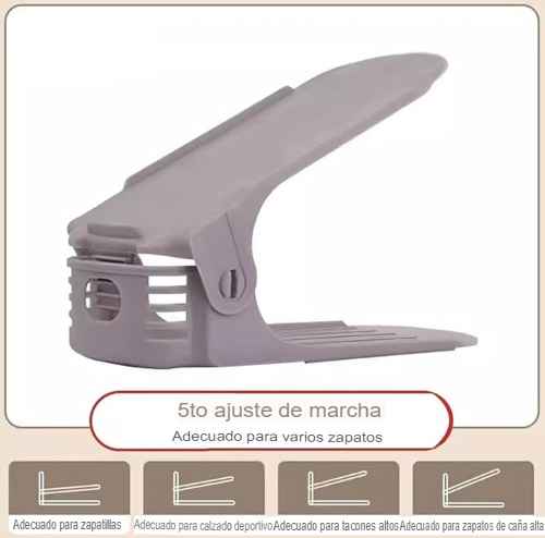 Kit de 5 Organizadores Plegables para Zapatos Ahorrador de Espacio SpaceSaver™