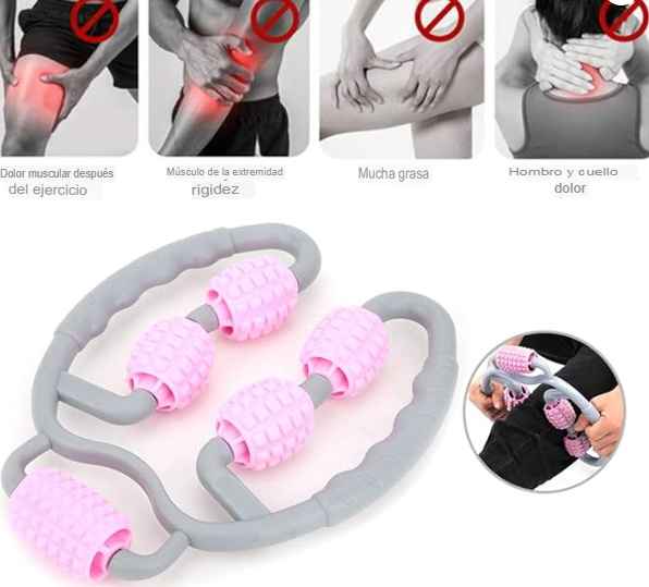 Masajeador con Abrazaderas y Rodillos para el Cuerpo HomeSpa™