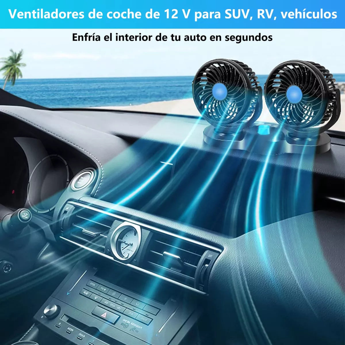 Ventilador Doble para Coche FreshAir™