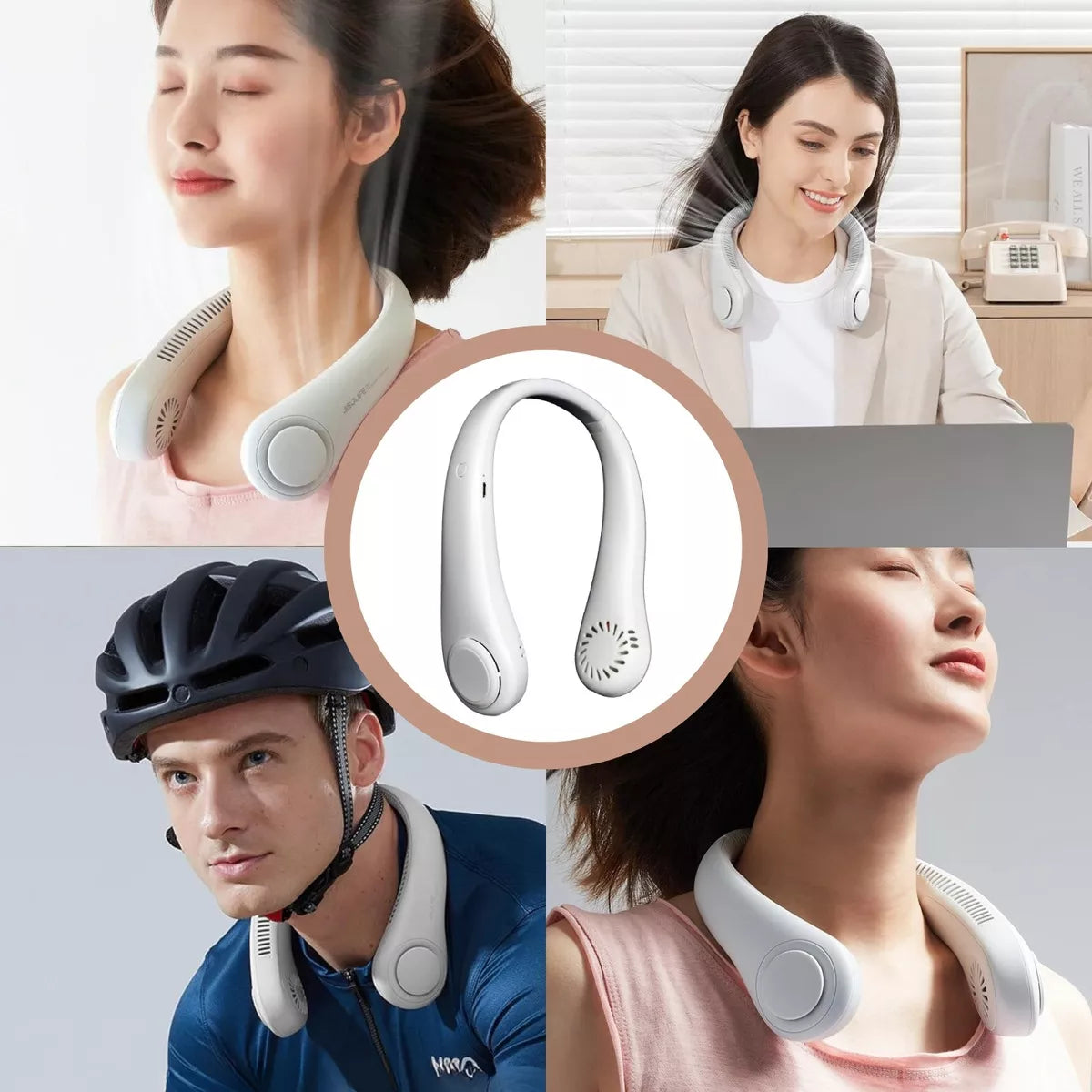 Mini Ventilador de Cuello sin Aspas FreshAir™