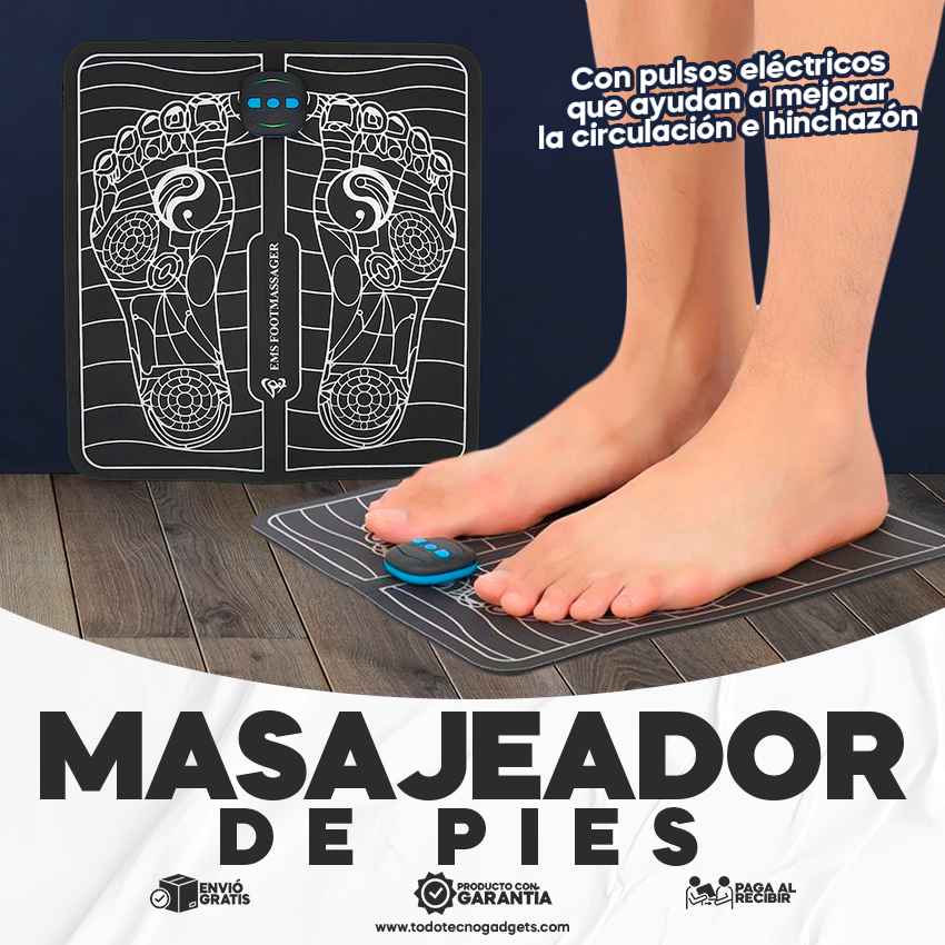 Masajeador de Pies Electrico Portátil y Plegable HealthyFeet™