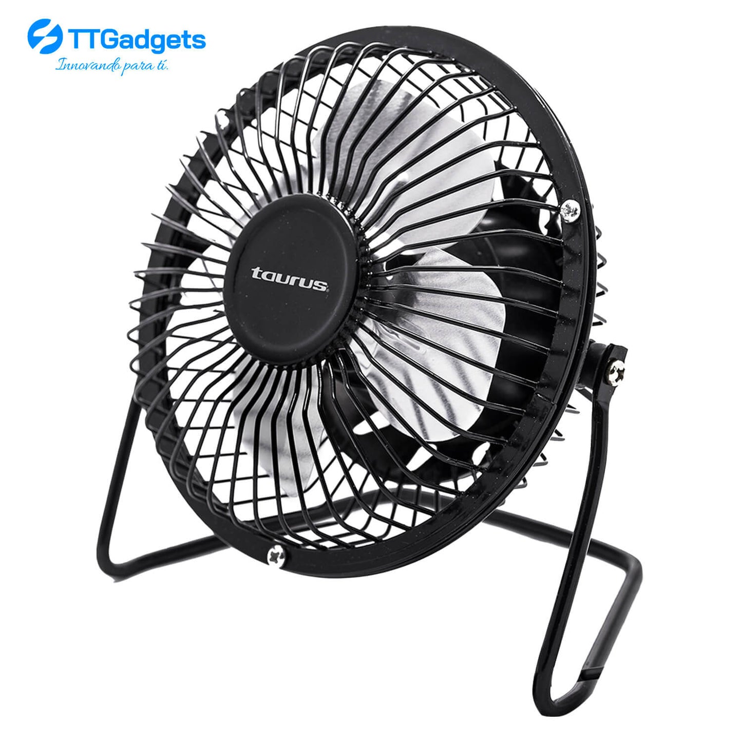 Ventilador Portátil | 4 Pulgadas | Conexión USB Ideal para Oficina y tu hogar