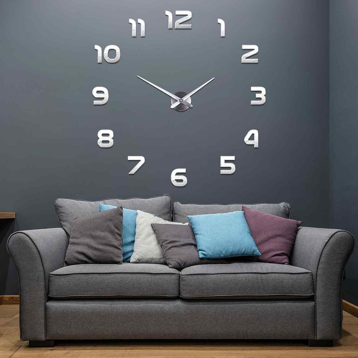 Reloj de Pared Grande 3D, elegante y minimalista 100% funcional StyleHome™