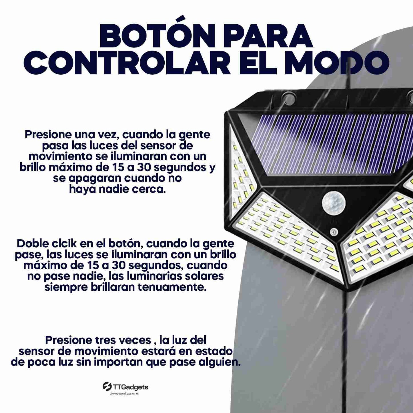 Kit de 2 Lamparás Solares De Seguridad Para Jardin/exteriores (2 Piezas) SuperLight™