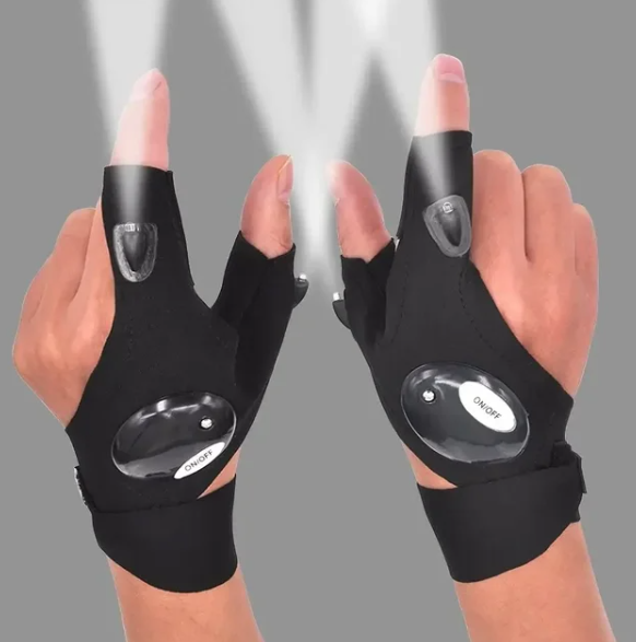 Guantes de linterna con luz Led Clari™
