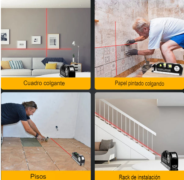 Nivelador de medición láser multifuncional Tecno™
