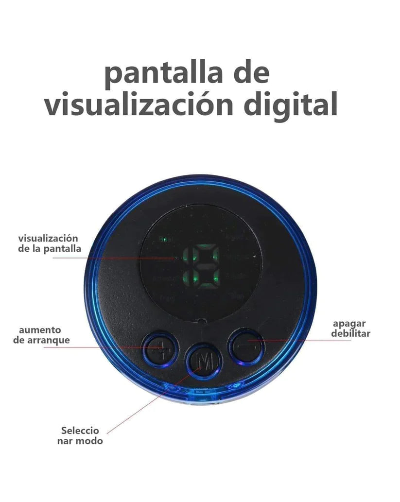 Kit de 3 Masajeadores Muscular de Fisioterapia para Cuello, Hombro, Espalda.