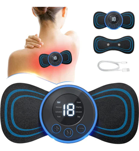 Kit de 3 Masajeadores Muscular de Fisioterapia para Cuello, Hombro, Espalda.