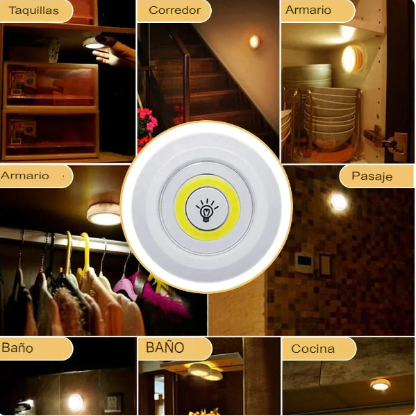 Kit de 3 luces inalámbricas con Control Inalámbrico OnLights™