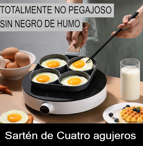 Sartén antiadherente de 4 Divisiones EasyCook™