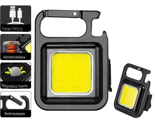 Mini linterna de llavero con ultra iluminación ILUMI™