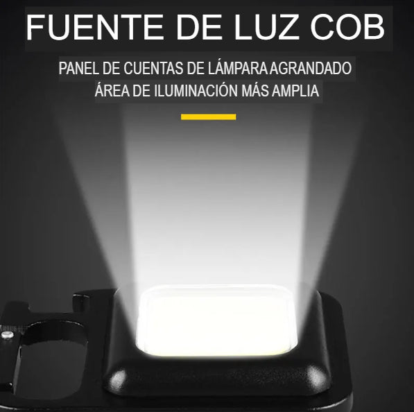 Mini linterna de llavero con ultra iluminación ILUMI™